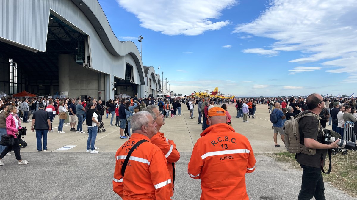 La journée portes ouvertes à la Base de Sécurité Civile de Nîmes-Garons (Photo Anthony Maurin)