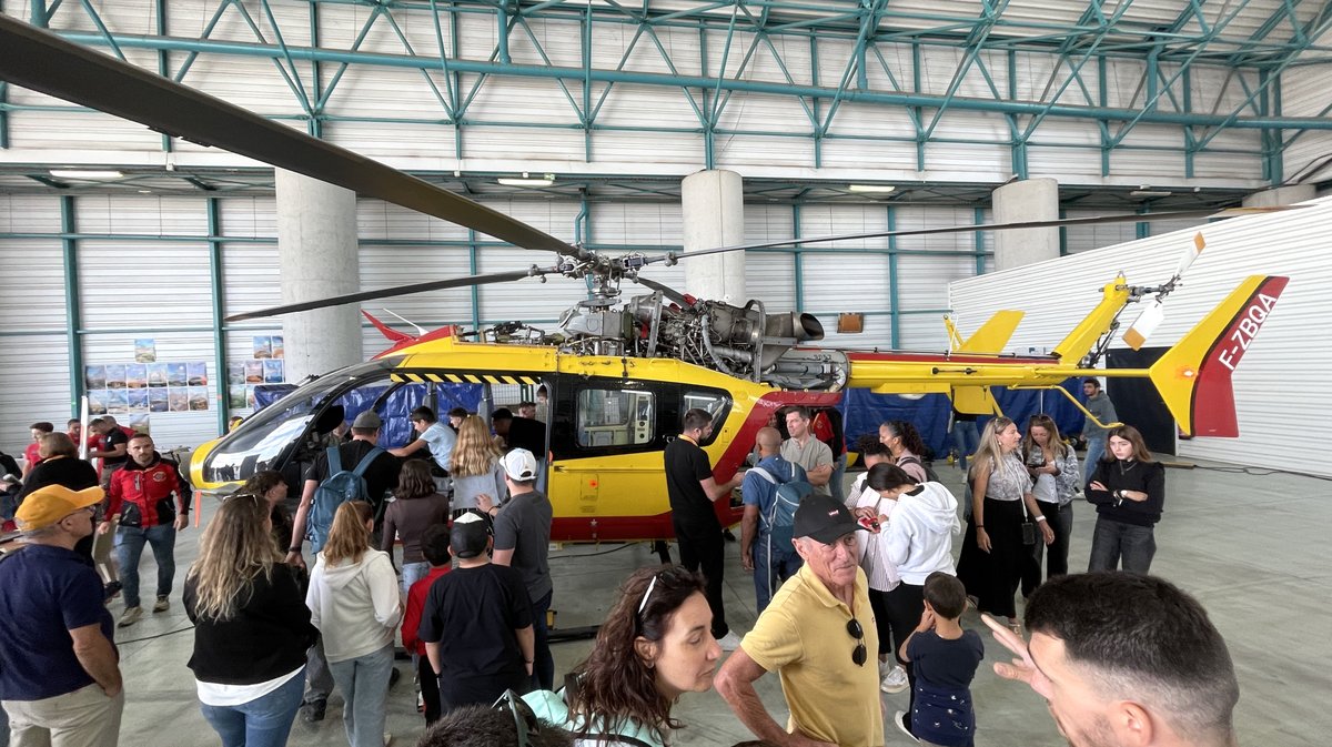 La journée portes ouvertes à la Base de Sécurité Civile de Nîmes-Garons (Photo Anthony Maurin)