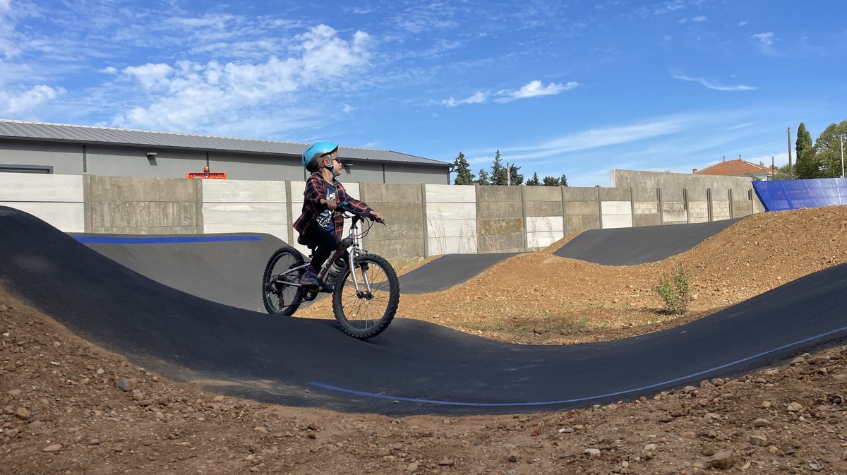 La pumptrack de Vauvert (Photo Anthony Maurin)