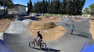 La pumptrack de Vauvert (Photo Anthony Maurin)