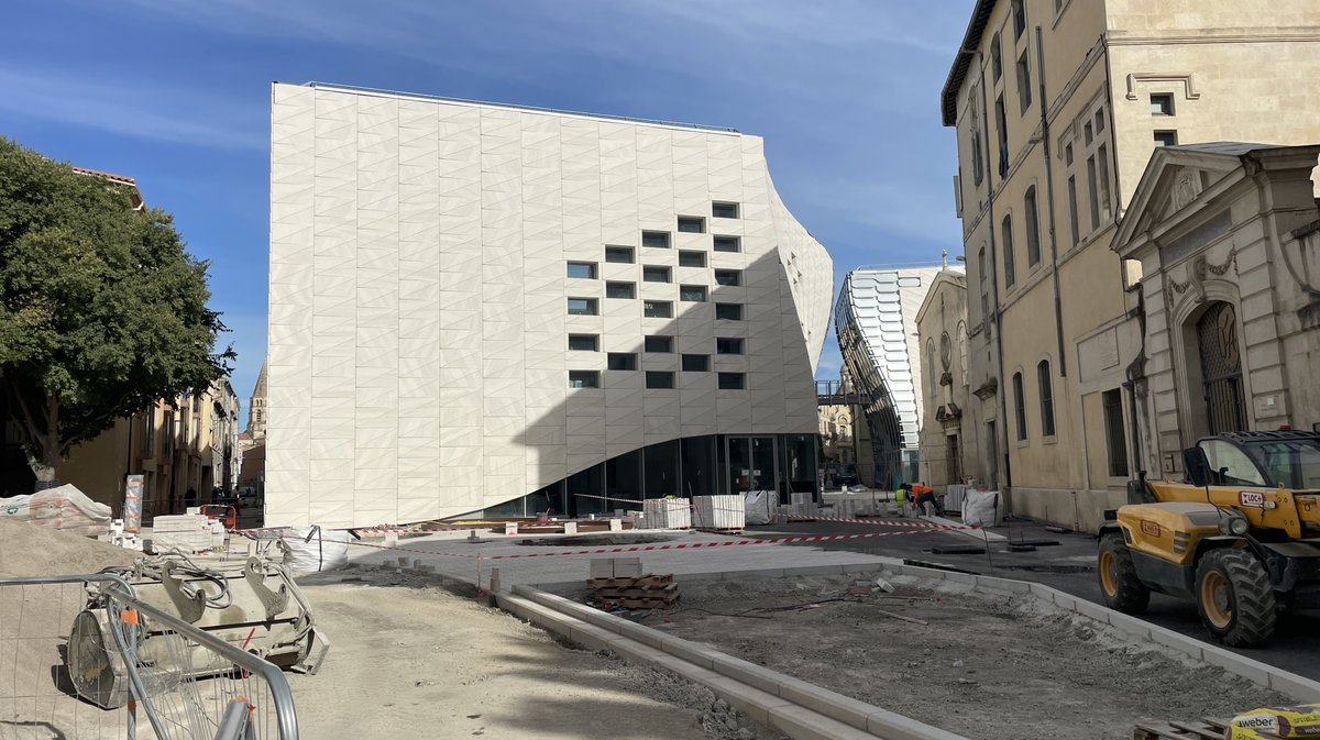 Les coulisses du bâtiment 2025 de la FFB30 sur le chantier du Centre des Congrès H2 à Nîmes (Photo Anthony Maurin)