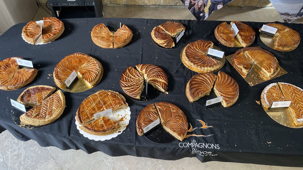 Le concours de la meilleure galette aux amandes de la Fédération des Artisans Boulangers-Pâtissiers du Gard (Photo Anthony Maurin)