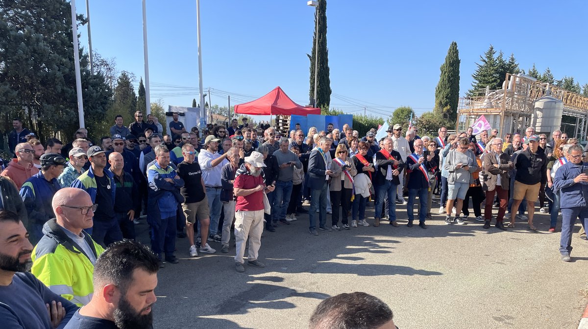 Les grévistes s'engagent à arrêter le four, une fois les négociations du plan social terminées.