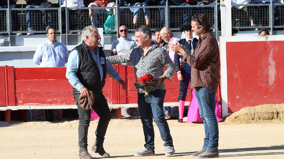 Novillada sans picadors La Embestida de Bouillargues de François André, Blohorn, Roland Durand, Alain et Frédérique Tardieu, Colombeau et A.F Tardieu pour Francisco Fernandez, Isaac Galvin et Mathias Sauvaire (Photo Anthony Maurin)