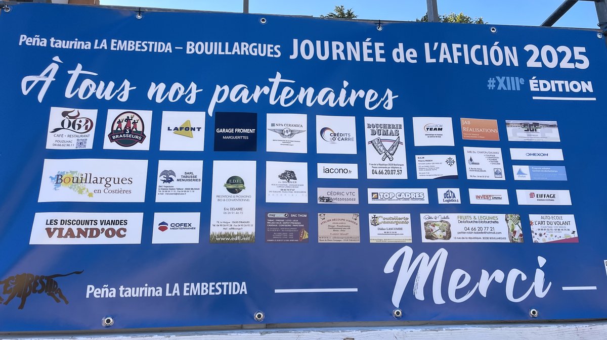 Novillada sans picadors La Embestida de Bouillargues de François André, Blohorn, Roland Durand, Alain et Frédérique Tardieu, Colombeau et A.F Tardieu pour Francisco Fernandez, Isaac Galvin et Mathias Sauvaire (Photo Anthony Maurin)CV4P5838