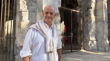 Bruno Ferrier, élu d'opposition et responsable nîmois du PRG