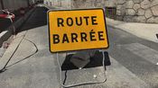 TRAVAUX ROUTE BARRÉE