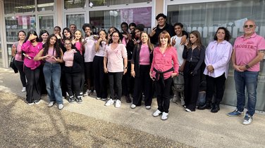 Lycée Gaston Darboux Octobre Rose