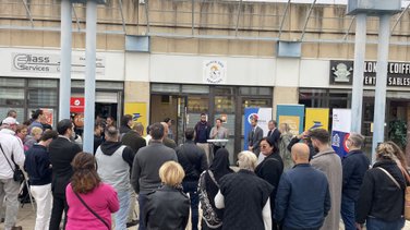 La Poste Place des Services à Pissevin Trait d'Union (Photo Anthony Maurin)