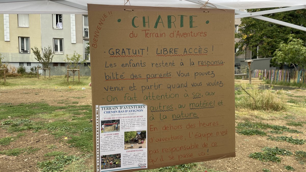 Terrain d'aventures au Chemin Bas d'Avignon (Photo Anthony Maurin)