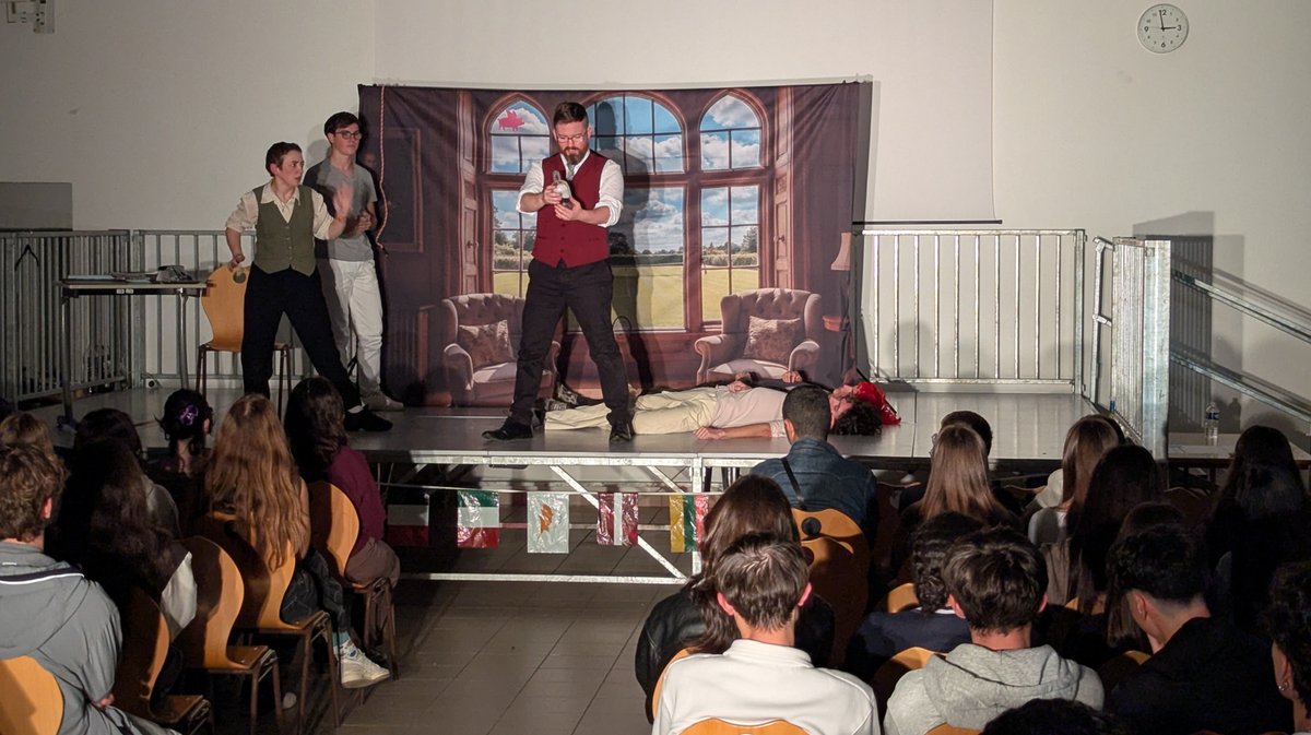 Erasmus avec "Tous en scène pour les langues" (Photo Coll Albert-Camus)