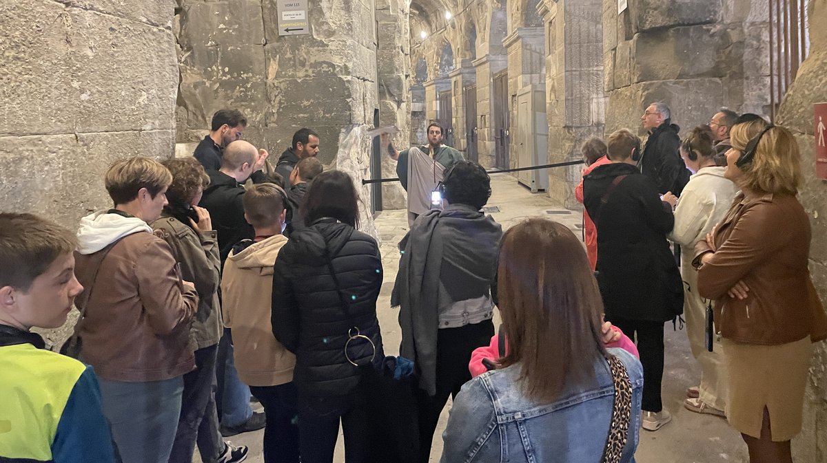 Arènes de Nîmes intérieur, visite, guide