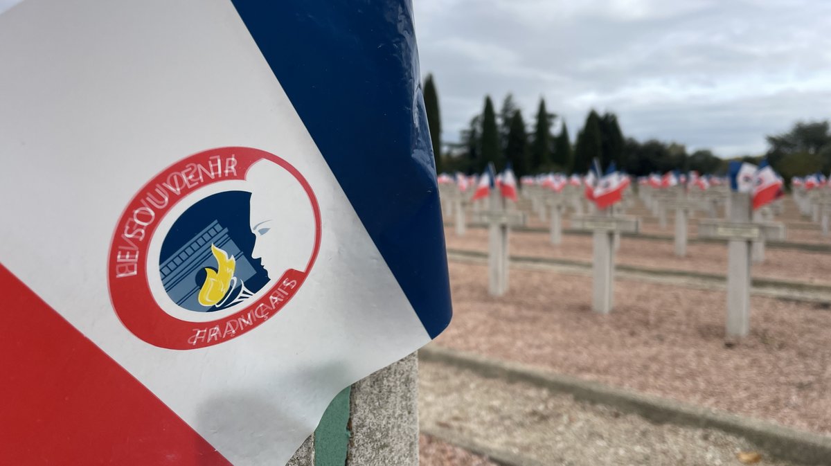 Journée Nationale du Souvenir au cimetière du Pont de Justice de Nîmes avec le Souvenir Français (Photo Anthony Maurin)