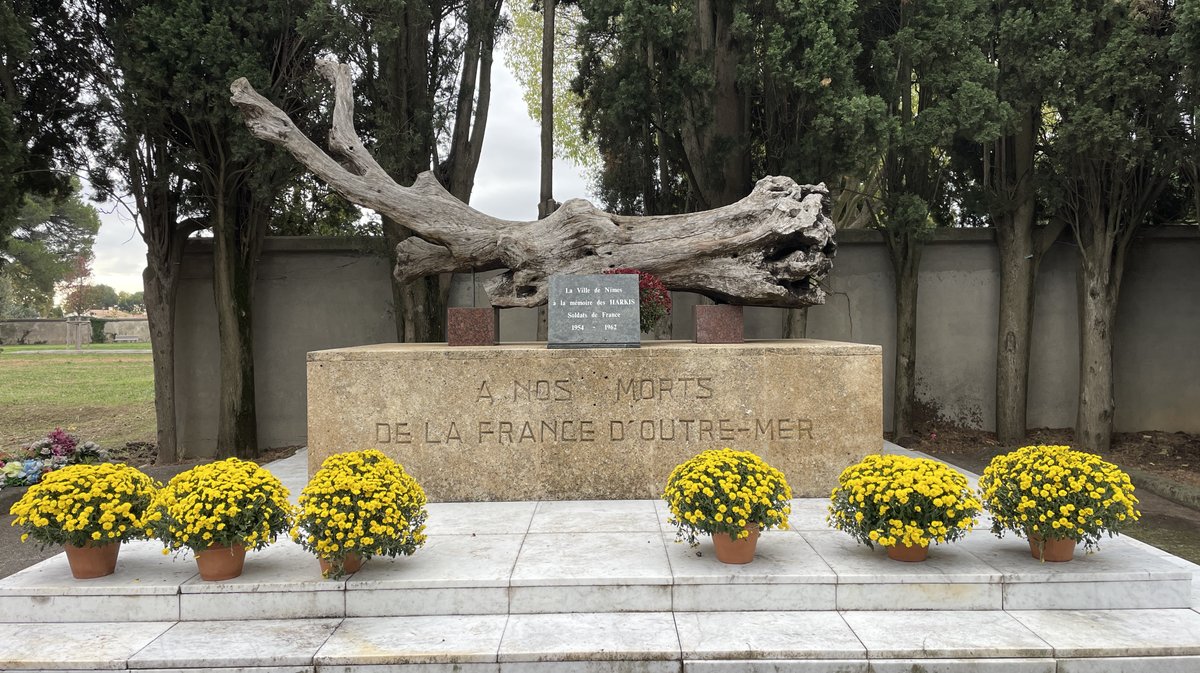 Journée Nationale du Souvenir au cimetière du Pont de Justice de Nîmes avec le Souvenir Français (Photo Anthony Maurin)