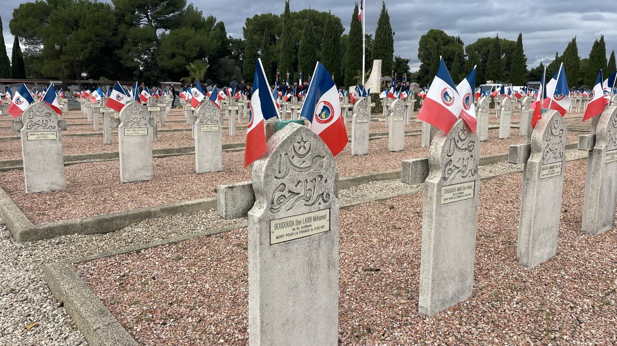 Journée Nationale du Souvenir au cimetière du Pont de Justice de Nîmes avec le Souvenir Français (Photo Anthony Maurin)