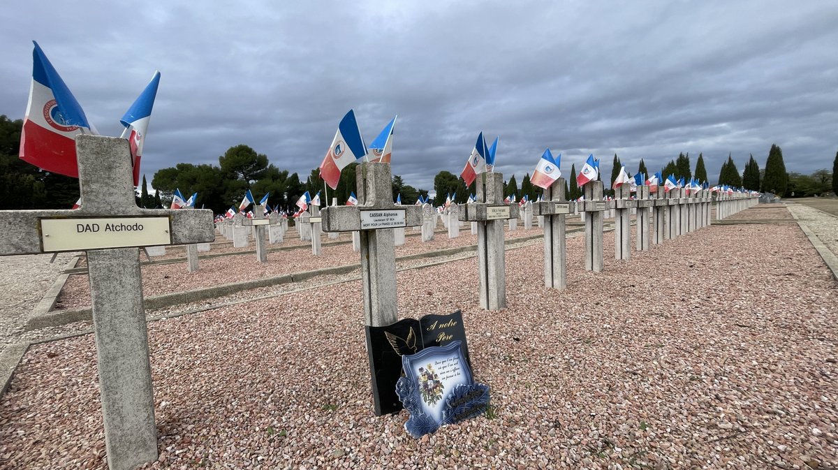 Journée Nationale du Souvenir au cimetière du Pont de Justice de Nîmes avec le Souvenir Français (Photo Anthony Maurin)
