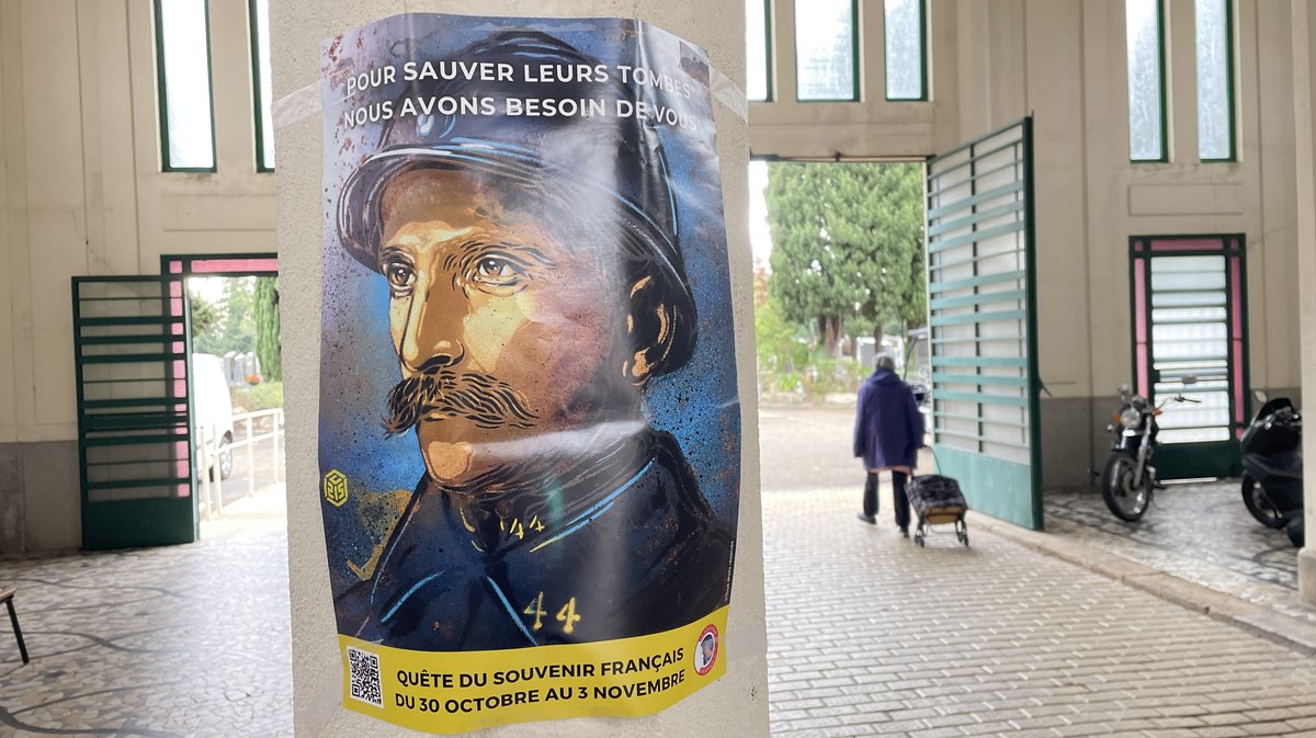 Journée Nationale du Souvenir au cimetière du Pont de Justice de Nîmes avec le Souvenir Français (Photo Anthony Maurin)