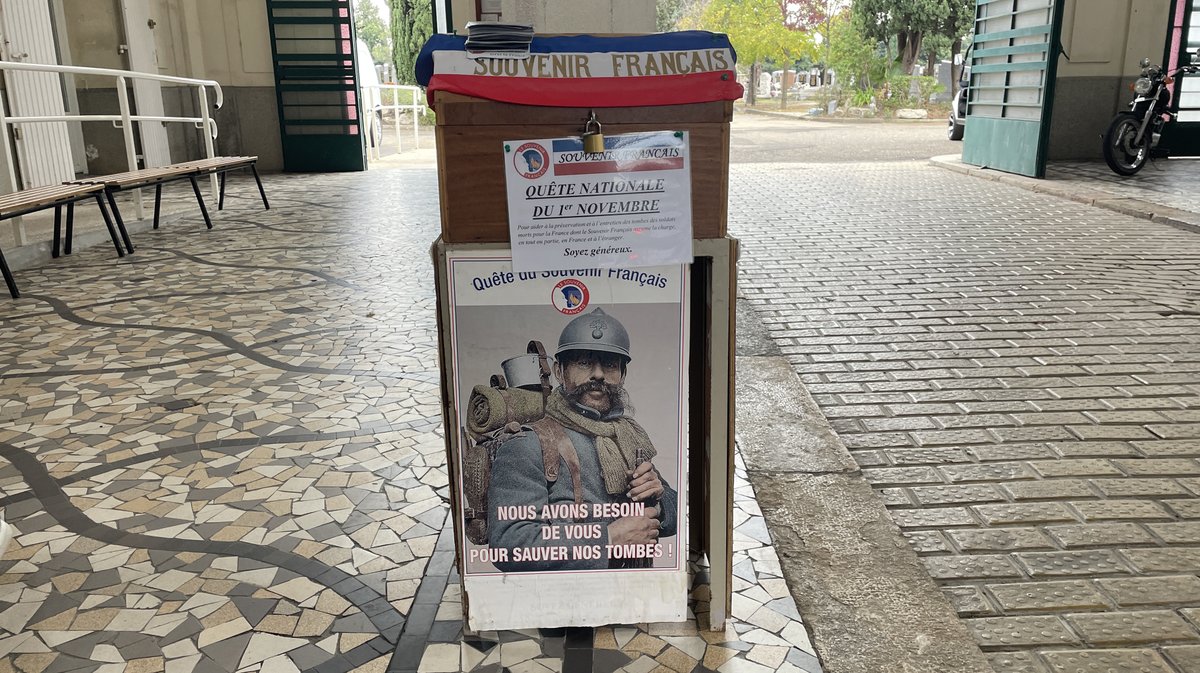 Journée Nationale du Souvenir au cimetière du Pont de Justice de Nîmes avec le Souvenir Français (Photo Anthony Maurin)