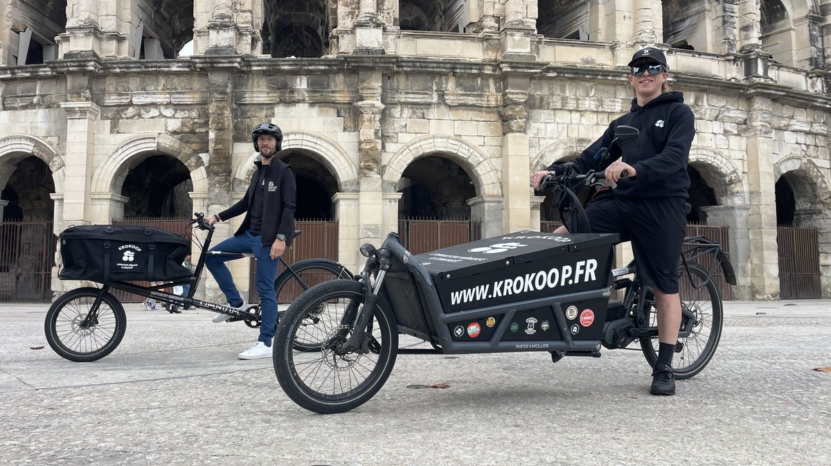 Quentin et Goeffrey fondateurs de Krokoop (Photo Anthony Maurin)