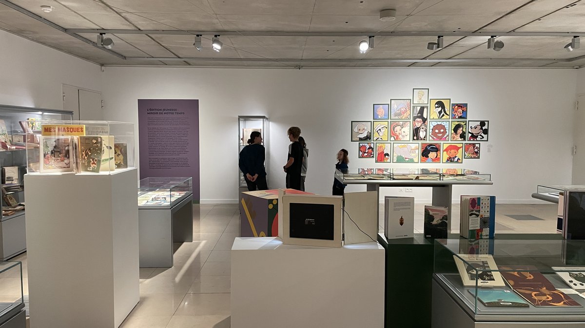 À Carré d'Art, Dessine-moi une histoire (Photo Anthony Maurin)