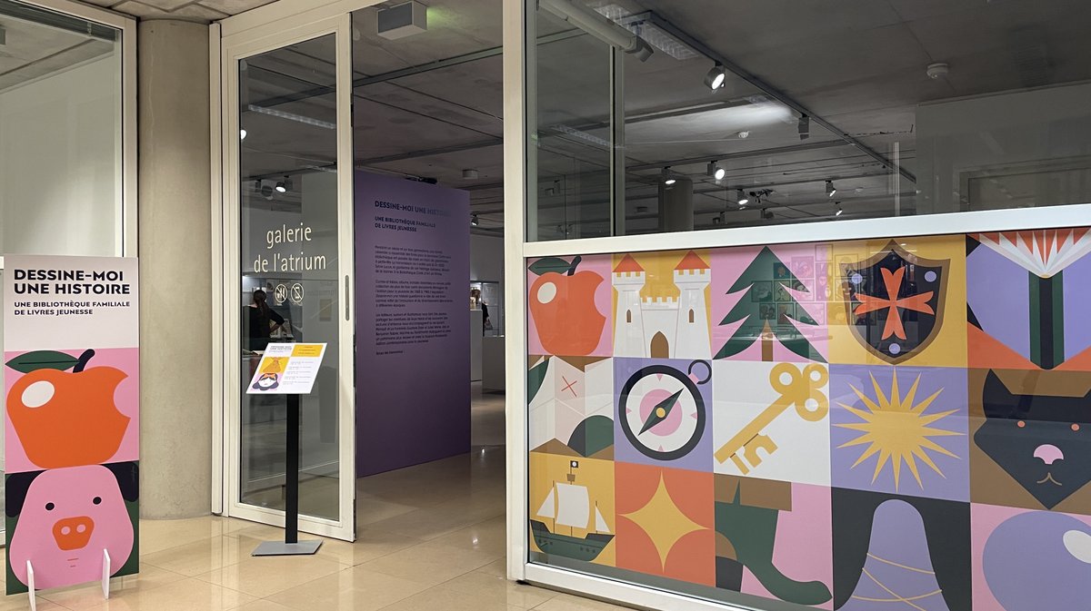 À Carré d'Art, Dessine-moi une histoire (Photo Anthony Maurin)