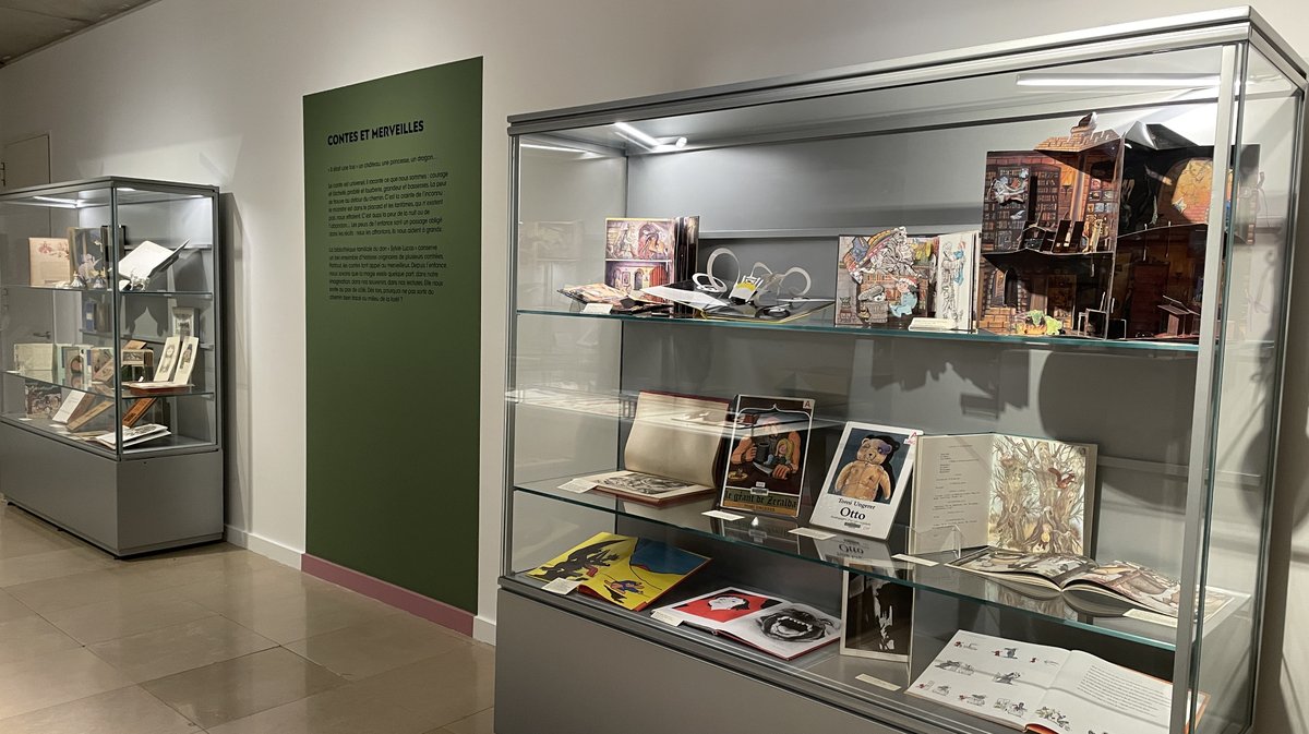 À Carré d'Art, Dessine-moi une histoire (Photo Anthony Maurin)