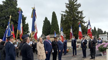 cérémonie 1er Novembre Alès 2025