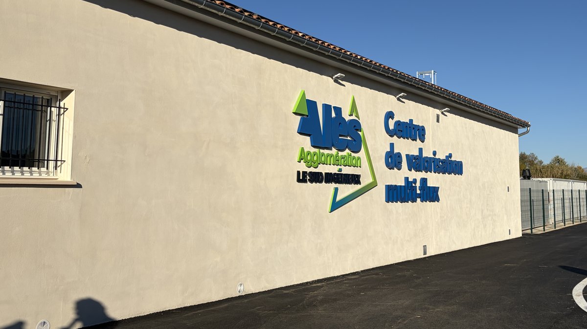 centre de valorisation multi-flux Alès Agglo