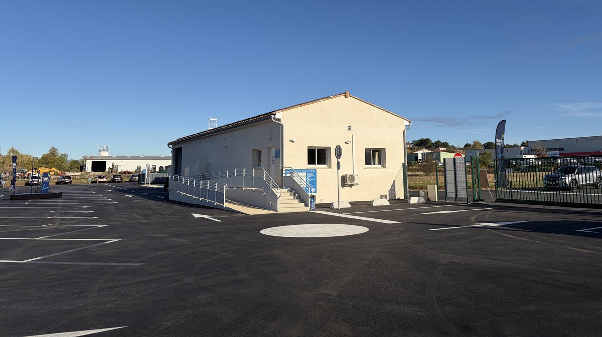 centre de valorisation multi-flux Alès Agglo