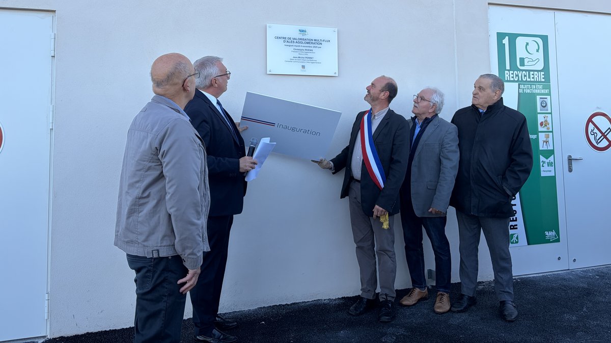 centre de valorisation multi-flux Alès Agglo