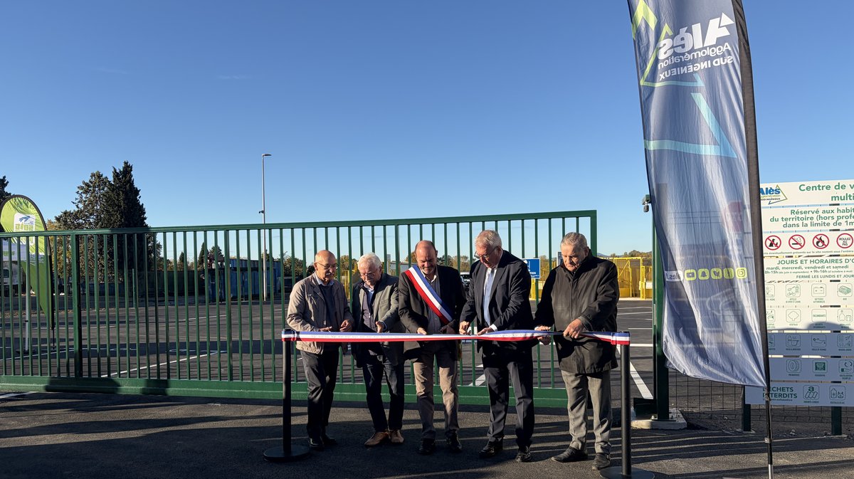 centre de valorisation multi-flux Alès Agglo