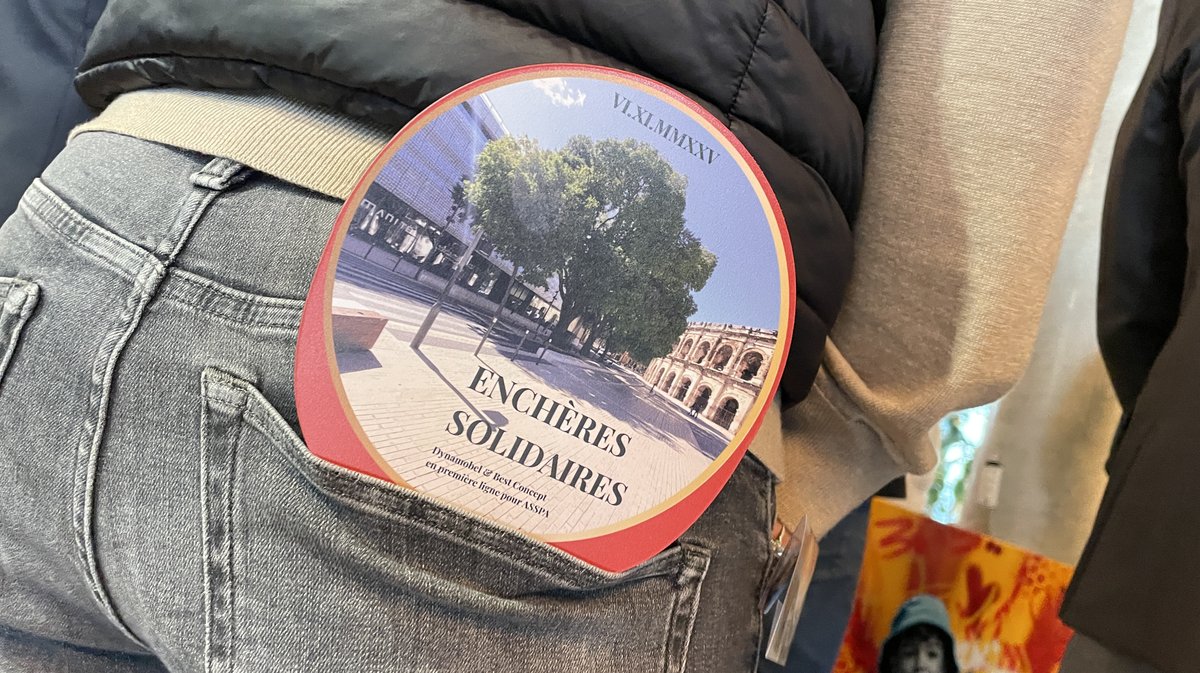 Vente aux enchères Asspa Arles Thomas Joubert (Photo Anthony Maurin)