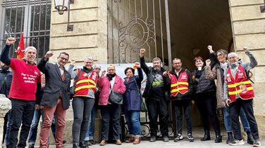 uzès manif cgt