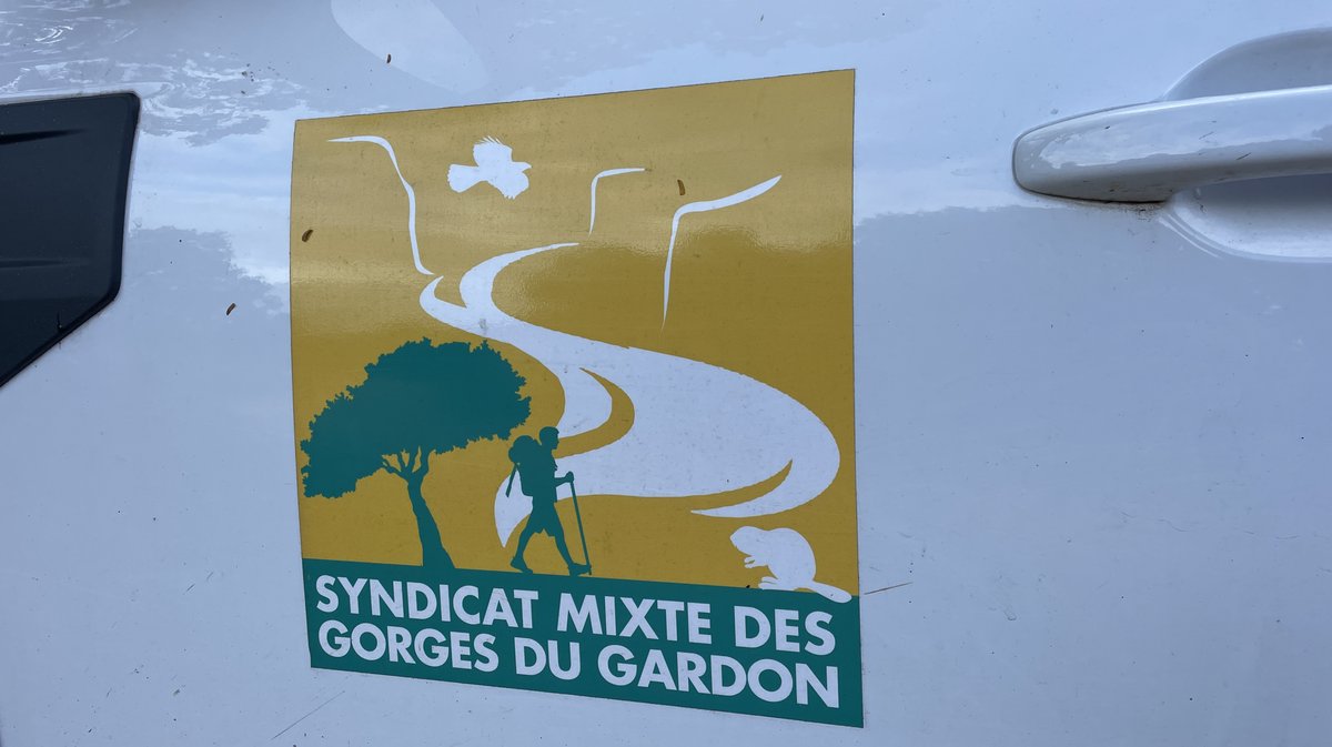 La lavogne de Cabrières est pensée par le Syndicat mixte des gorges du Gardon, financée par le fonds européen LIFE Terra Musiva et créée par l'entreprise Sele (Photo Anthony Maurin)