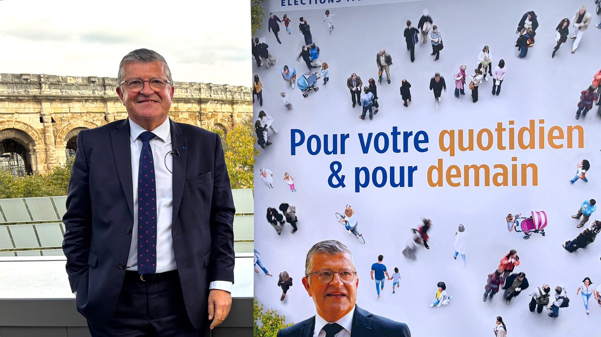 Dans une lettre aux Nîmois, Franck Proust avait déjà dévoilé son slogan de campagne « Tout Nîmes »
