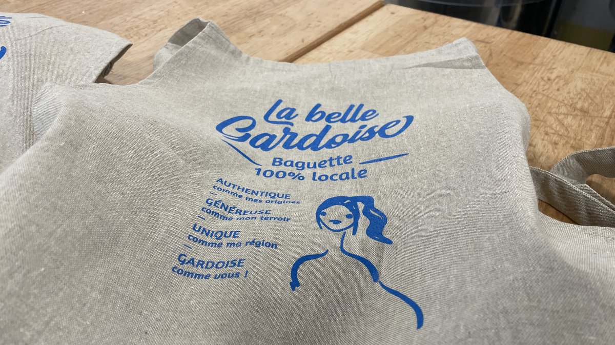 La belle gardoise, la baguette 100 % gardoise (Photo Anthony Maurin)