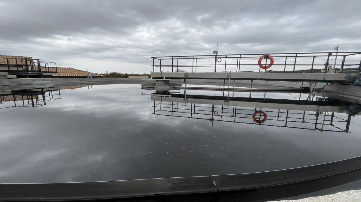 Inauguration de la station de traitement des eaux usées (STEU) de la Haute Braune à Gajan (Photo Anthony Maurin)