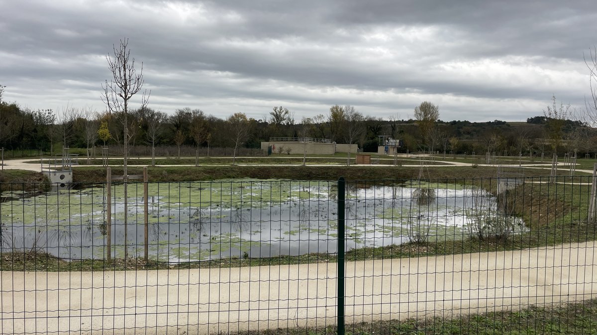 Inauguration de la station de traitement des eaux usées (STEU) de la Haute Braune à Gajan (Photo Anthony Maurin)