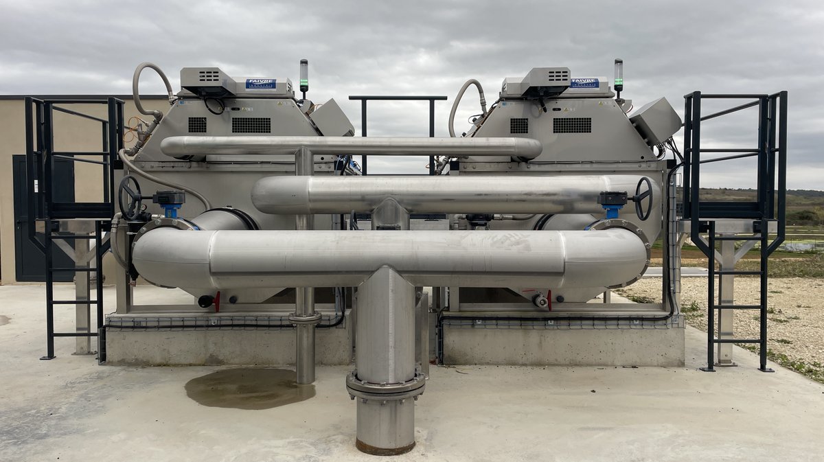 Inauguration de la station de traitement des eaux usées (STEU) de la Haute Braune à Gajan (Photo Anthony Maurin)