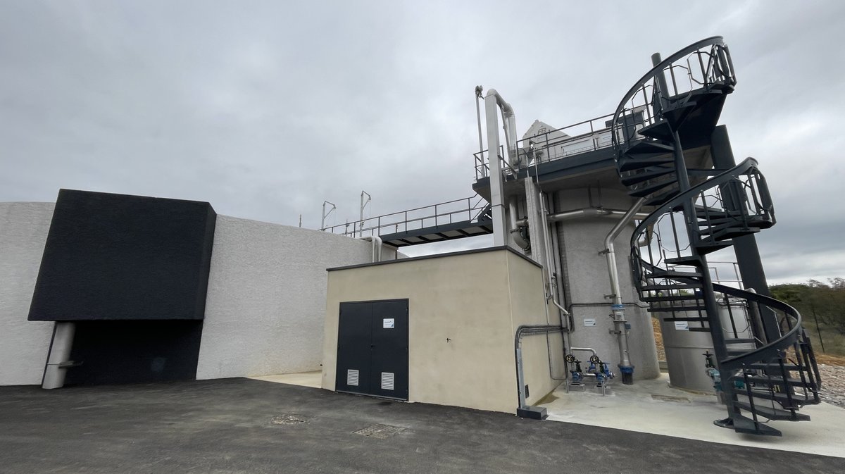 Inauguration de la station de traitement des eaux usées (STEU) de la Haute Braune à Gajan (Photo Anthony Maurin)