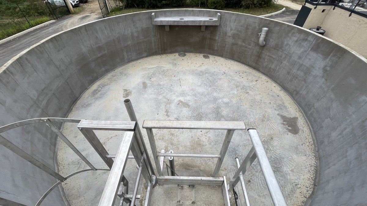 Inauguration de la station de traitement des eaux usées (STEU) de la Haute Braune à Gajan (Photo Anthony Maurin)