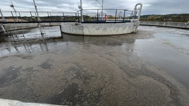 Inauguration de la station de traitement des eaux usées (STEU) de la Haute Braune à Gajan (Photo Anthony Maurin)