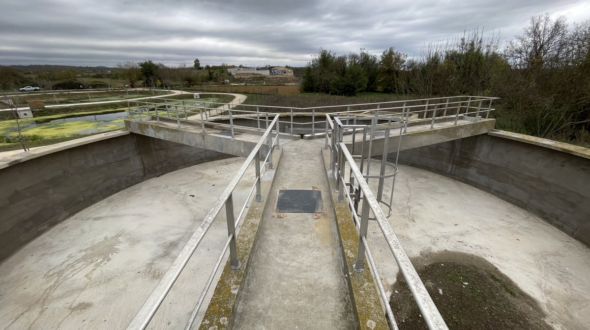 Inauguration de la station de traitement des eaux usées (STEU) de la Haute Braune à Gajan (Photo Anthony Maurin)
