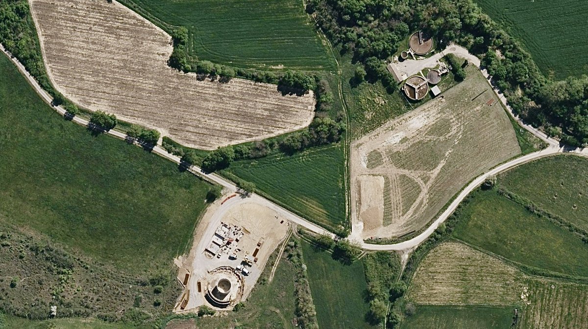 Station de traitement des eaux usées de la Haute Braune Gajan (Photo Plans)