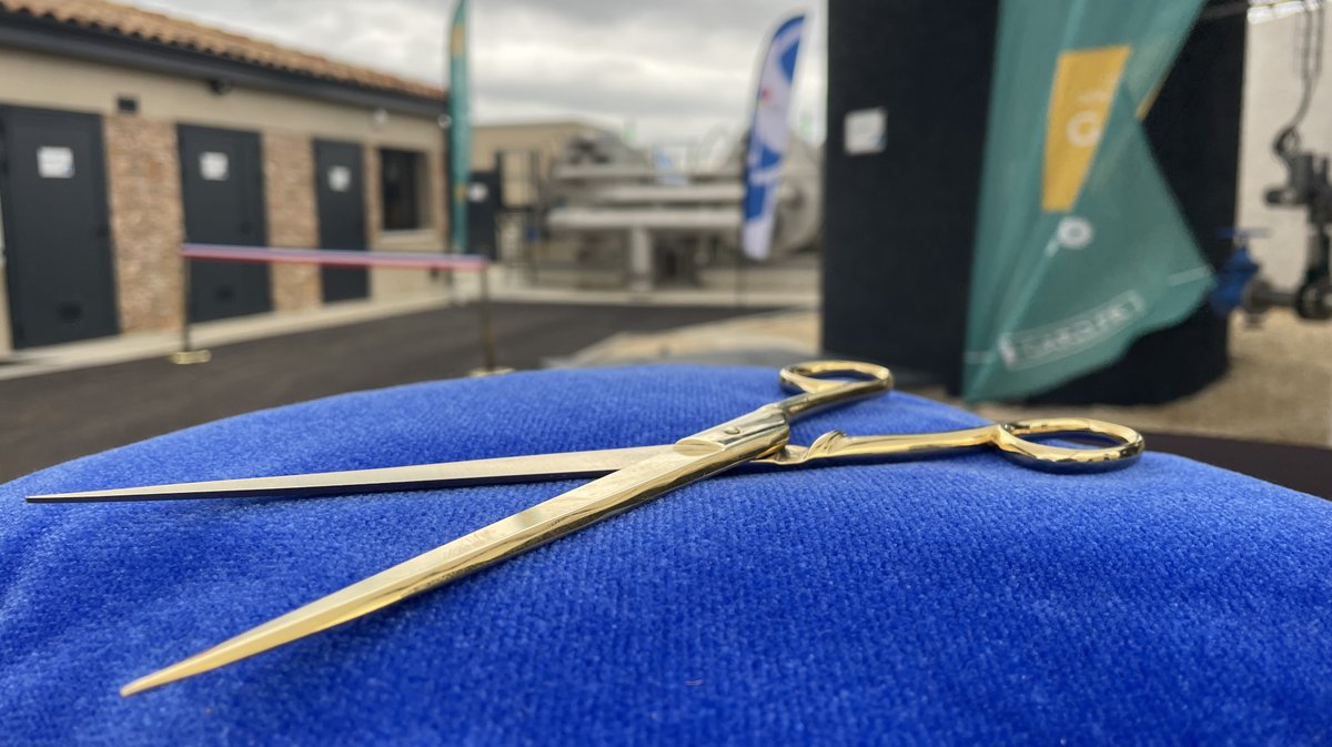 Inauguration de la station de traitement des eaux usées (STEU) de la Haute Braune à Gajan (Photo Anthony Maurin)