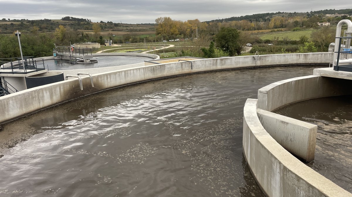 Inauguration de la station de traitement des eaux usées (STEU) de la Haute Braune à Gajan (Photo Anthony Maurin)