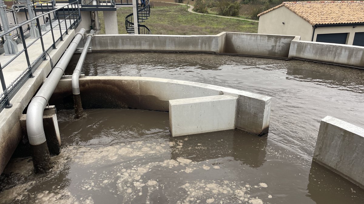 Inauguration de la station de traitement des eaux usées (STEU) de la Haute Braune à Gajan (Photo Anthony Maurin)