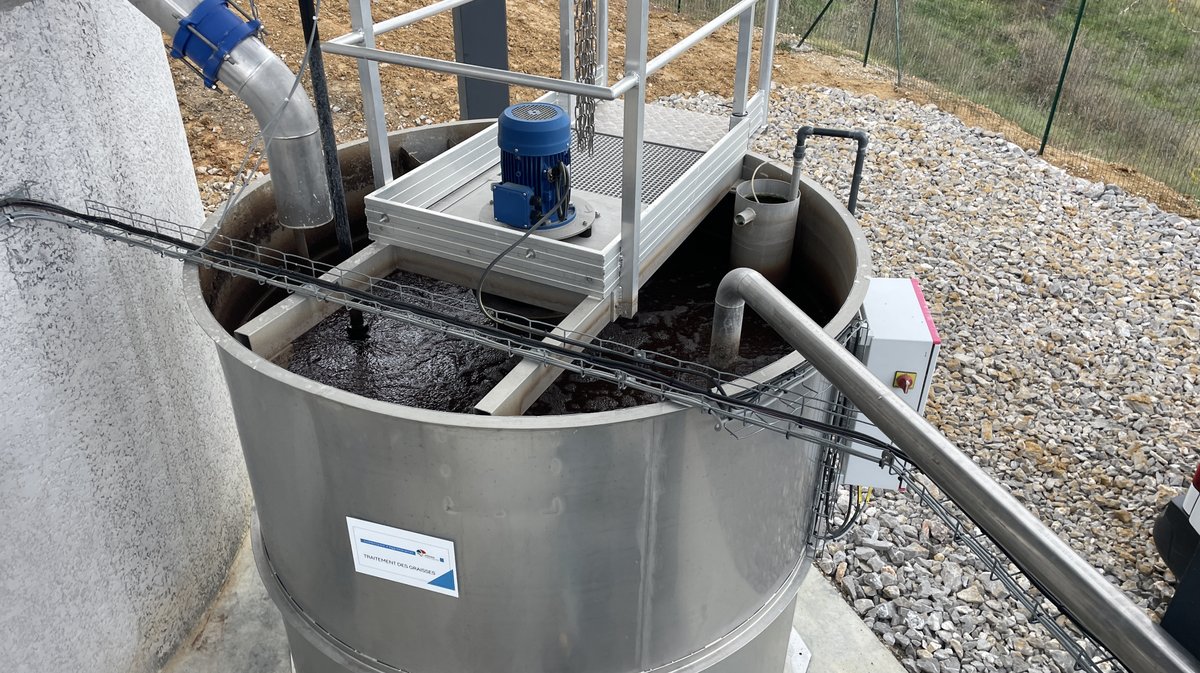Inauguration de la station de traitement des eaux usées (STEU) de la Haute Braune à Gajan (Photo Anthony Maurin)