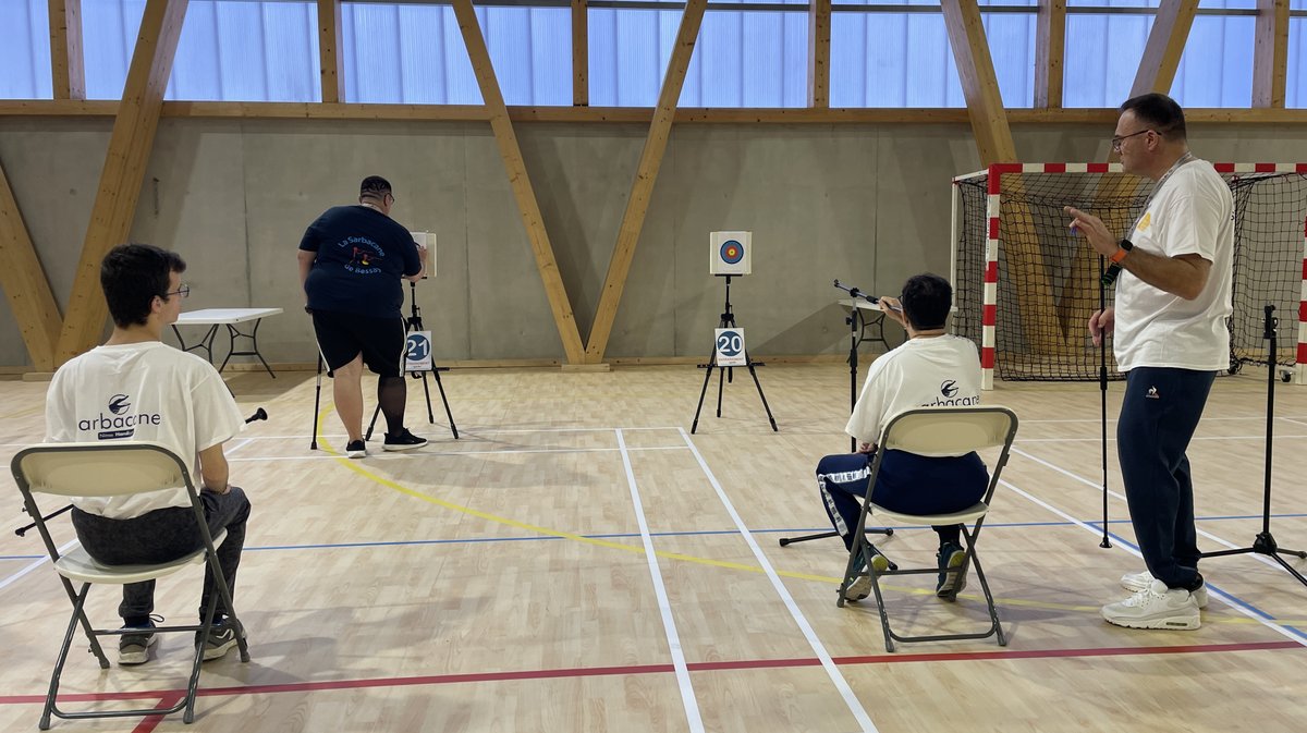 Championnat sarbacane Nîmes handisport (Photo Anthony Maurin)