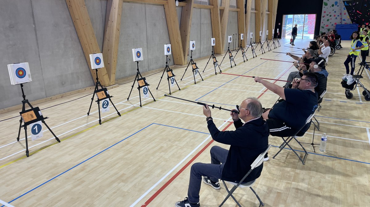 Championnat sarbacane Nîmes handisport (Photo Anthony Maurin)